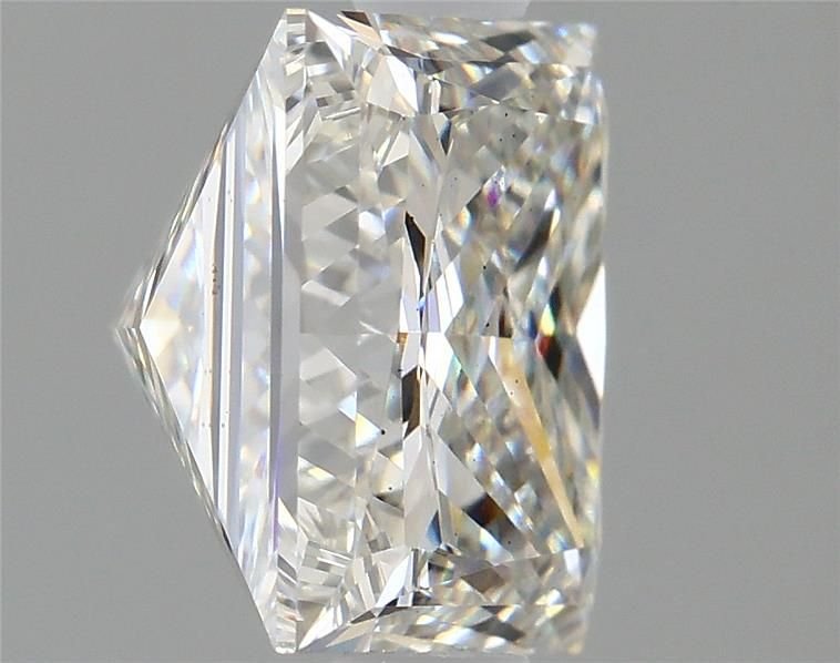 2.83ct H VS2 Rare Carat Ideal Cut Princess Lab Grown Diamond