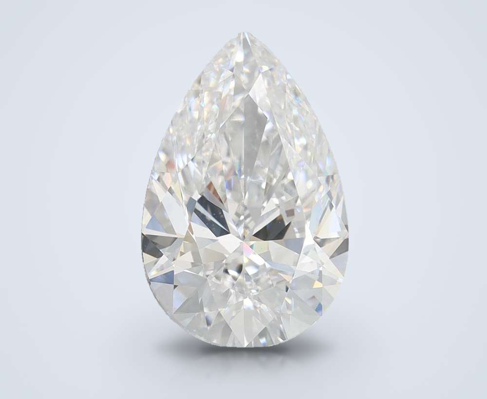 3.41 Carat Pear Lab Diamond