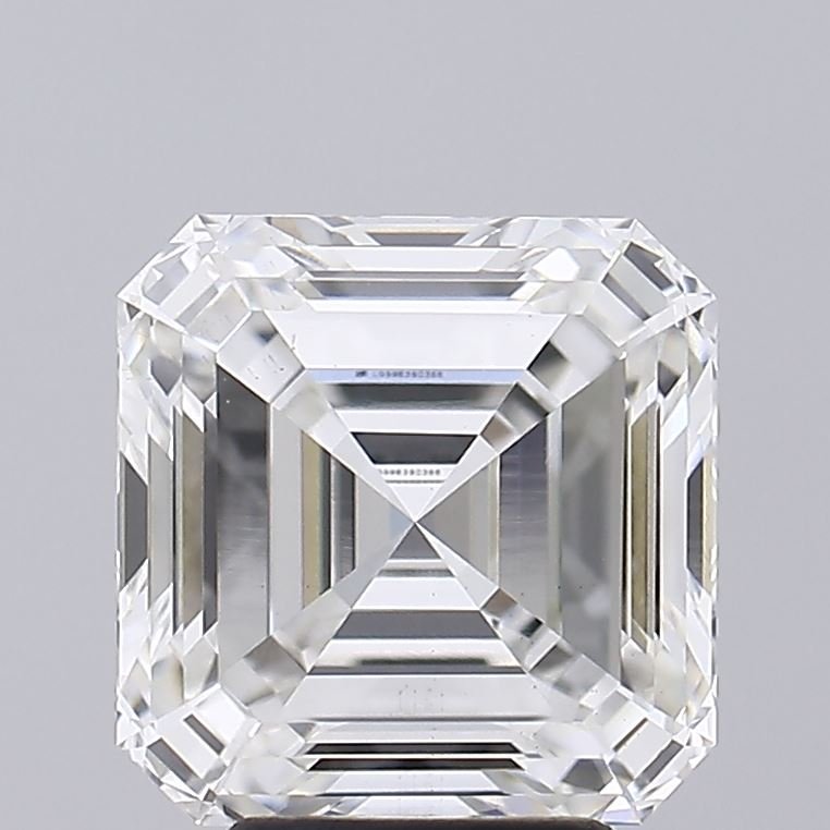 4.52ct F VS1 Excellent Cut Asscher Lab Grown Diamond