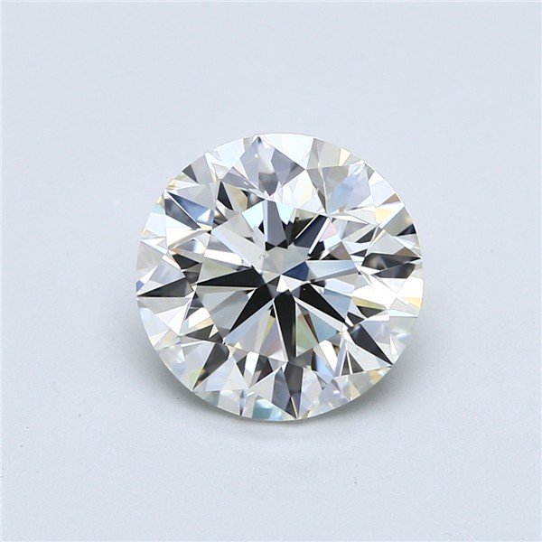 3.80ct I VS2 Rare Carat Ideal Cut Round Diamond