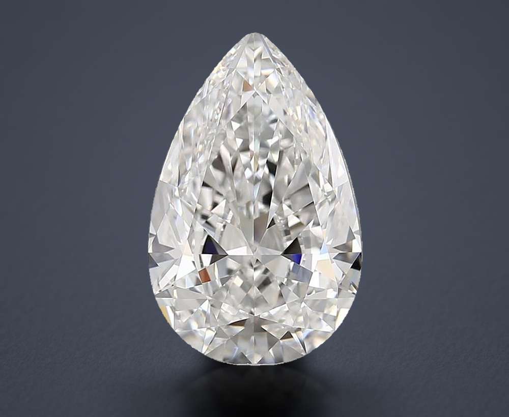 5.06 Carat Pear Natural Diamond