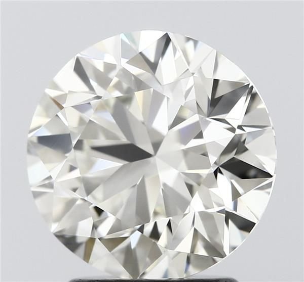 2.43ct J VVS1 Excellent Cut Round Diamond
