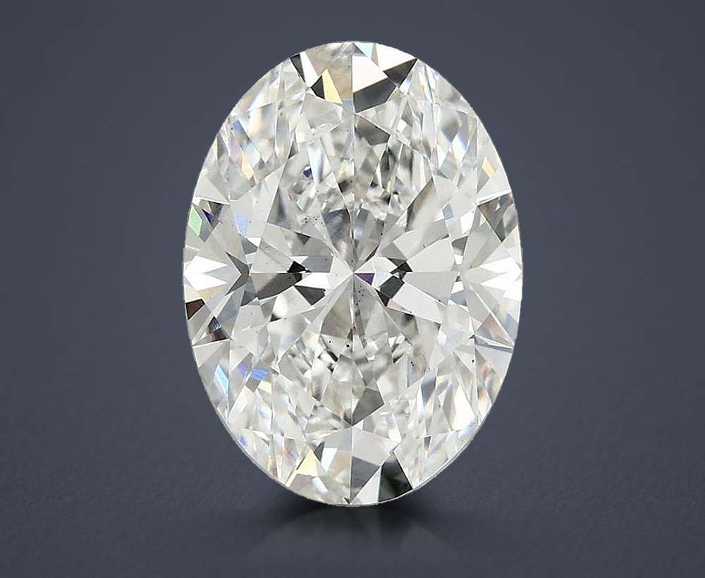 4.10 Carat Oval Lab Diamond