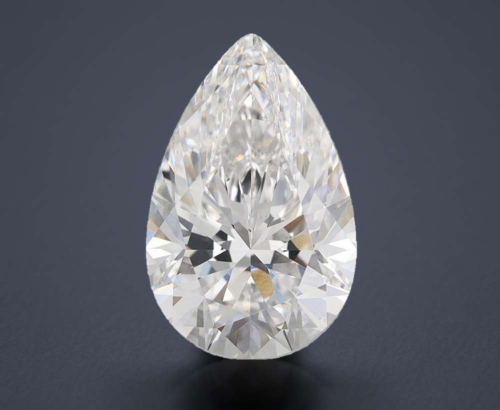 7.10 Carat Pear Lab Diamond