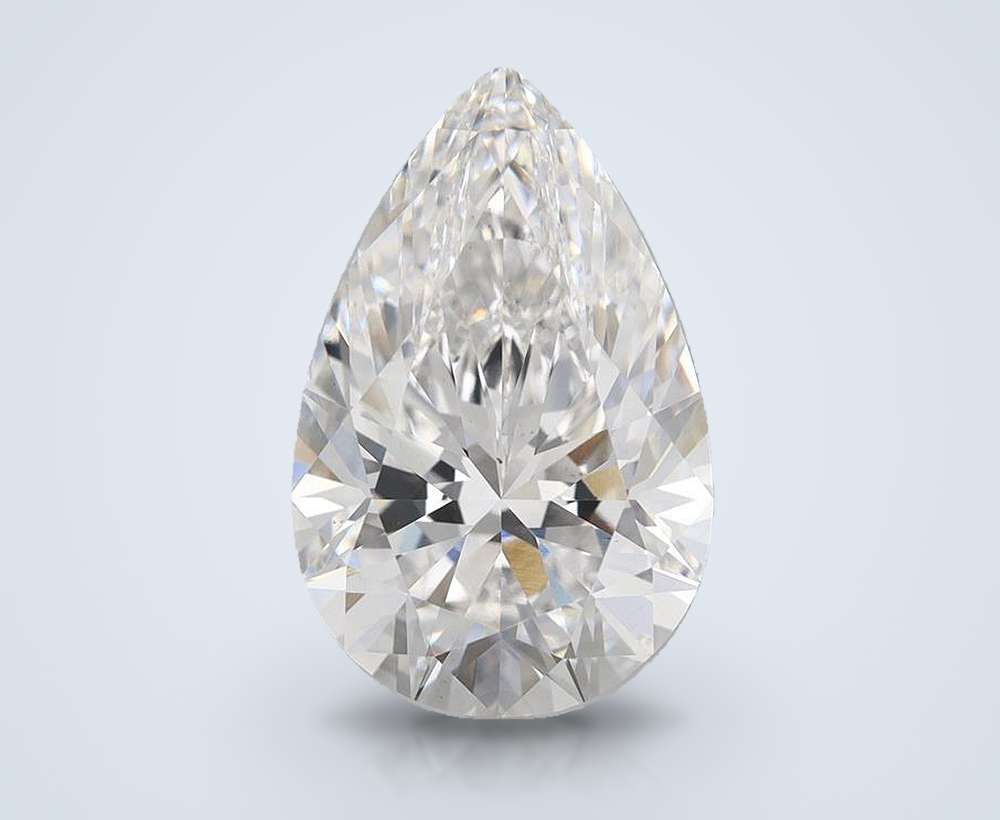7.10 Carat Pear Lab Diamond