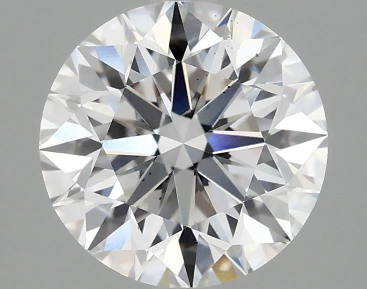 2.53ct E SI1 Excellent Cut Round Lab Grown Diamond