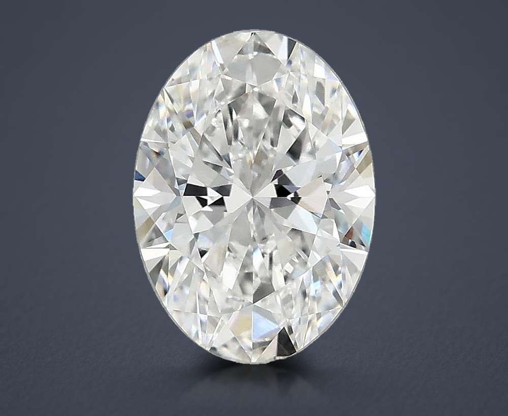 1.54 Carat Oval Lab Diamond