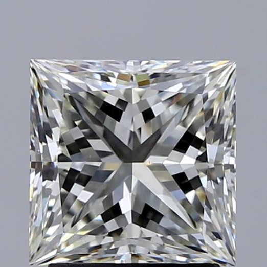 2.16ct J VS2 Rare Carat Ideal Cut Princess Diamond