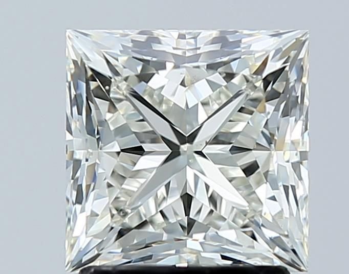 2.04ct J SI1 Excellent Cut Princess Diamond