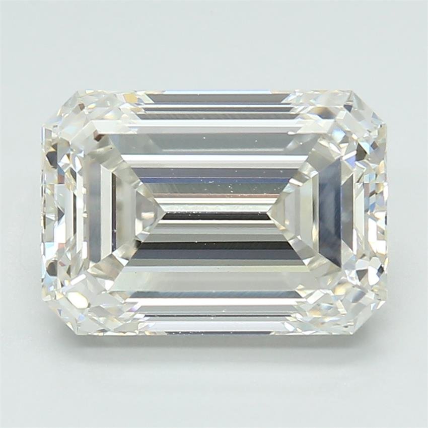 4.01ct H VS1 Excellent Cut Emerald Lab Grown Diamond