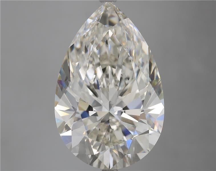 10.15ct H VS1 Rare Carat Ideal Cut Pear Lab Grown Diamond