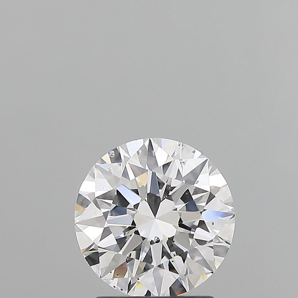 1.58ct D SI2 Rare Carat Ideal Cut Round Diamond