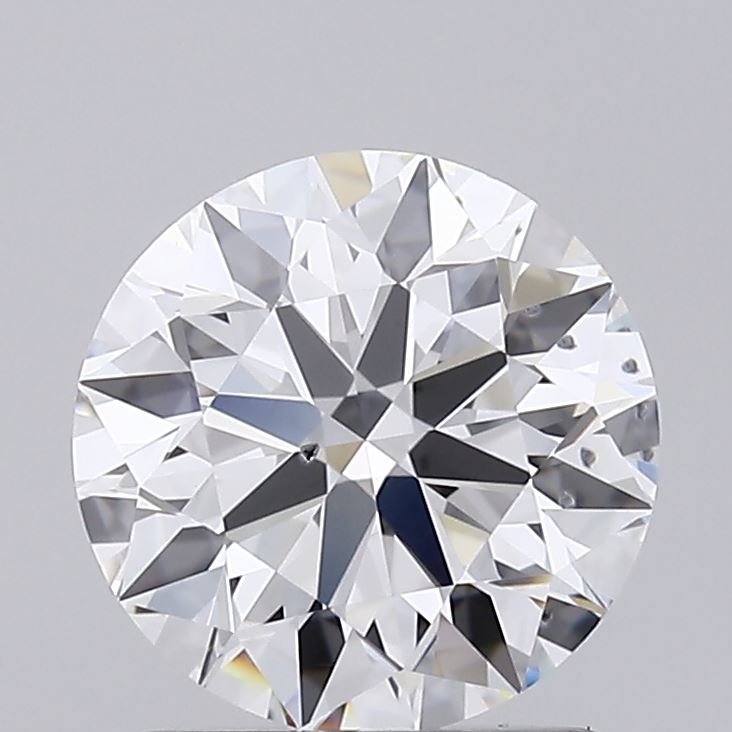 1.39ct D SI1 Rare Carat Ideal Cut Round Lab Grown Diamond