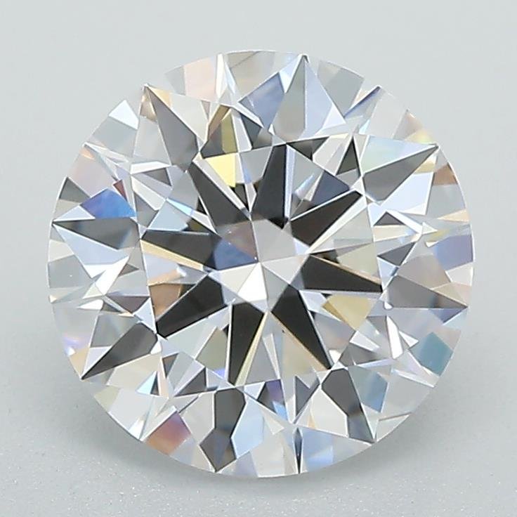 2.04ct D VS1 Rare Carat Ideal Cut Round Lab Grown Diamond