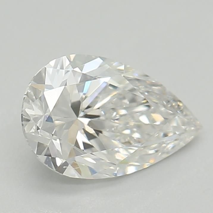0.54ct D VVS2 Very Good Cut Pear Lab Grown Diamond