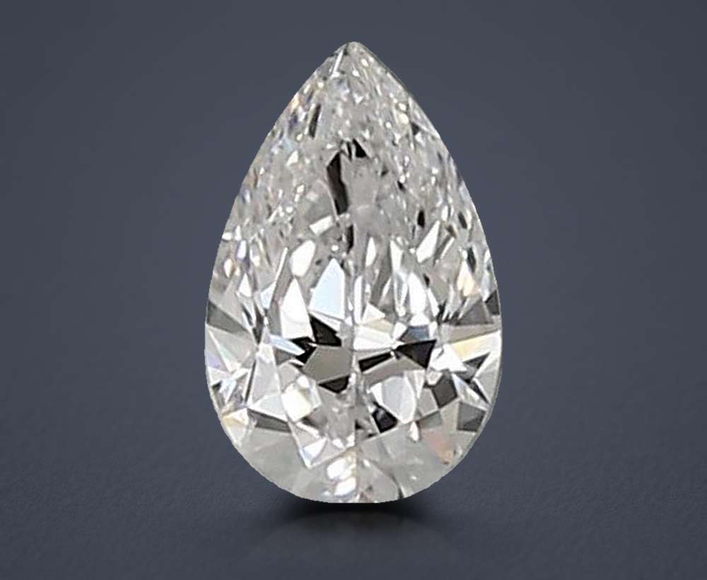 0.48 Carat Pear Lab Diamond