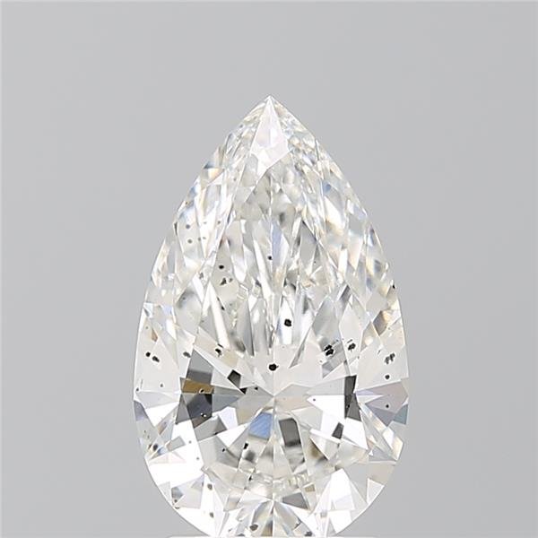 2.31ct F SI2 Rare Carat Ideal Cut Pear Lab Grown Diamond