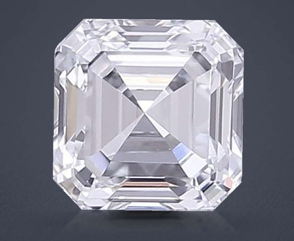 0.72 Carat Asscher Lab Diamond