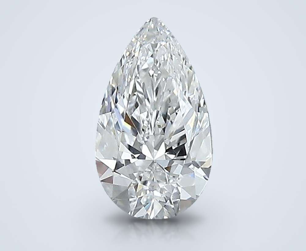 0.70 Carat Pear Natural Diamond