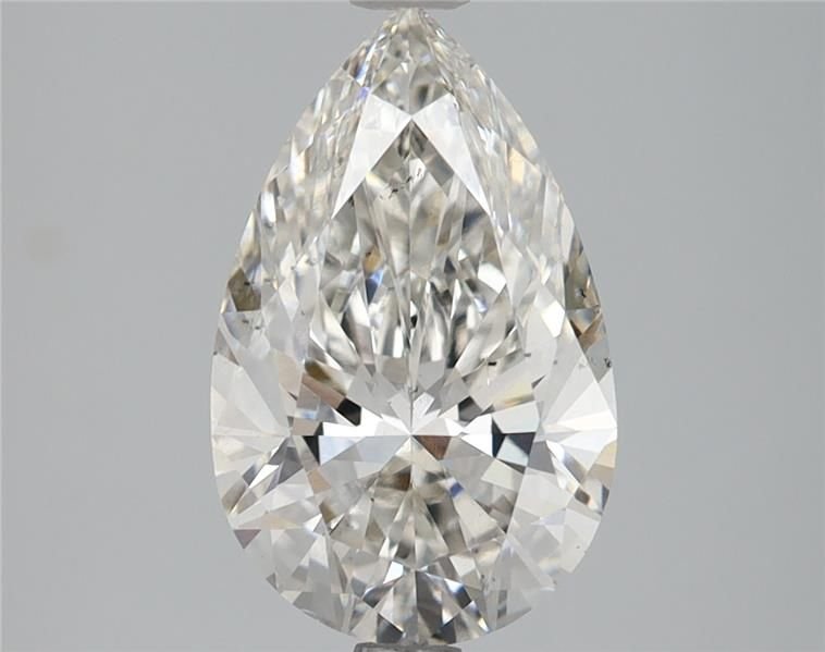 2.37ct H SI1 Rare Carat Ideal Cut Pear Lab Grown Diamond