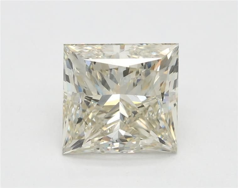 2.50ct K SI1 Rare Carat Ideal Cut Princess Lab Grown Diamond