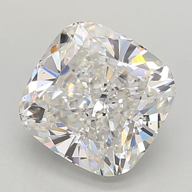 3.04ct G VS2 Rare Carat Ideal Cut Cushion Lab Grown Diamond