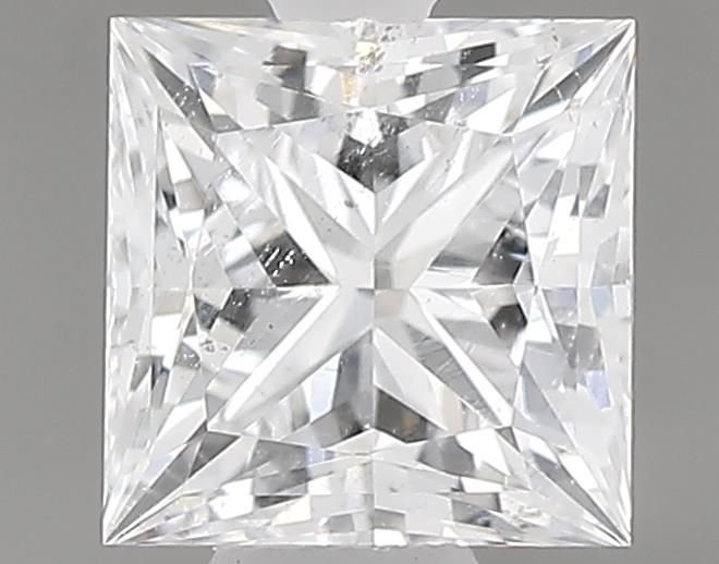 0.35ct D SI2 Rare Carat Ideal Cut Princess Diamond