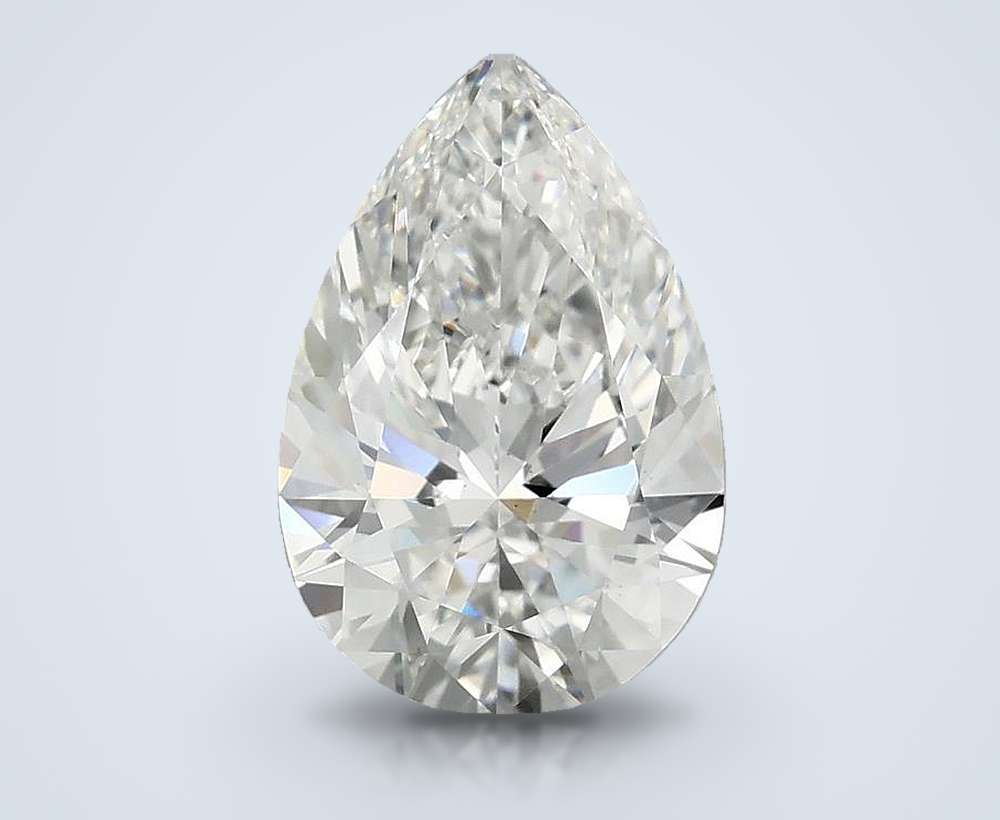 2.76 Carat Pear Lab Diamond