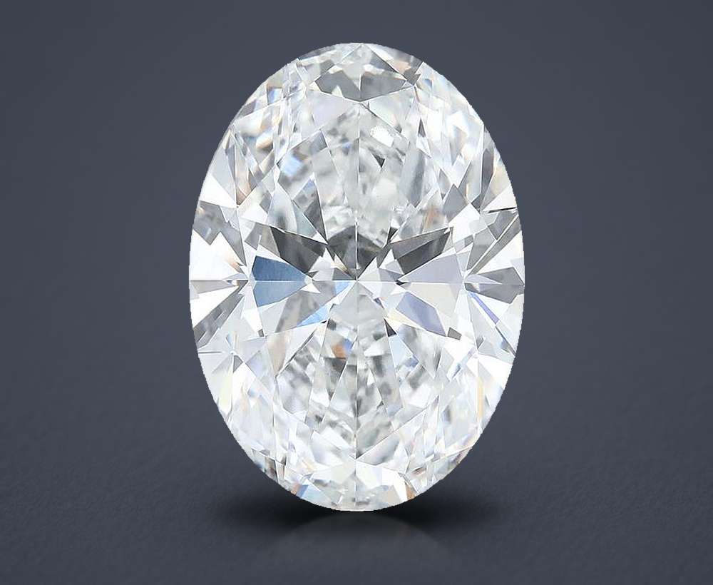 7.09 Carat Oval Lab Diamond