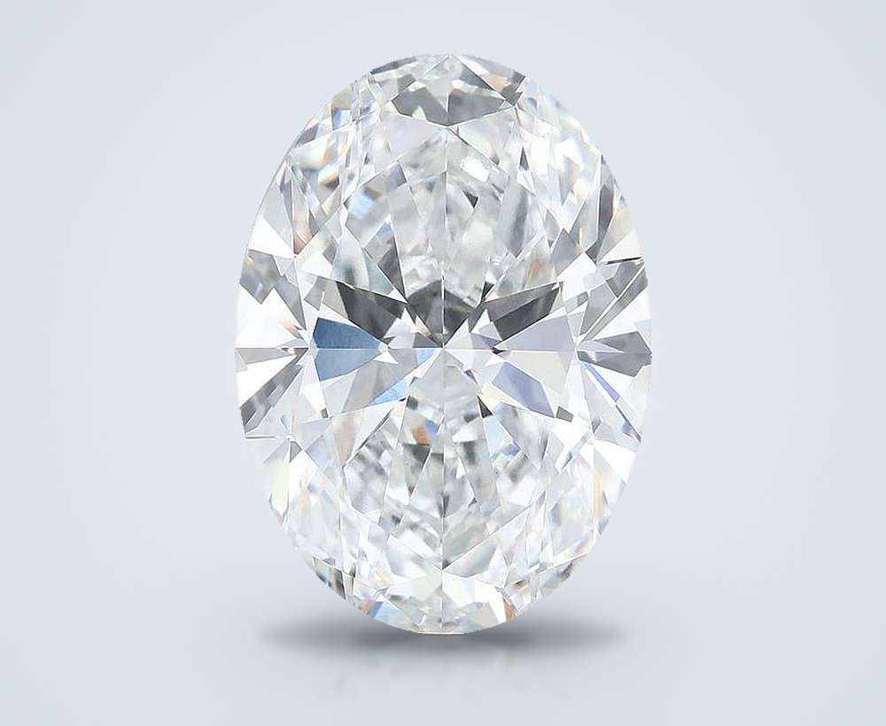 7.09 Carat Oval Lab Diamond