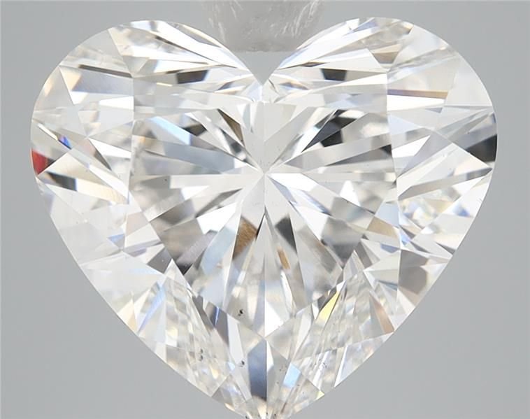 6.50ct F VS2 Rare Carat Ideal Cut Heart Lab Grown Diamond