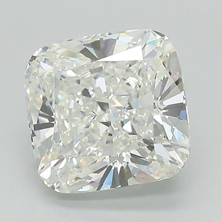 2.54ct G VS2 Rare Carat Ideal Cut Cushion Lab Grown Diamond