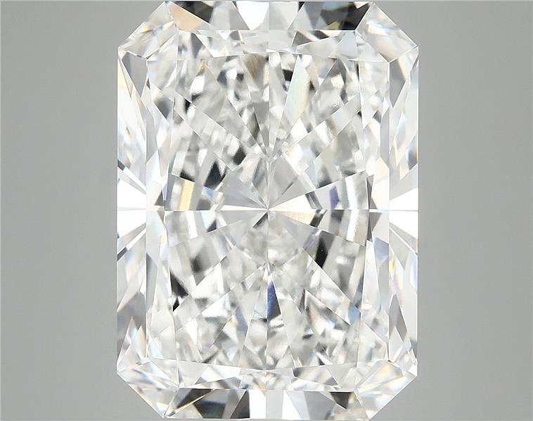 10.62ct F VVS2 Rare Carat Ideal Cut Radiant Lab Grown Diamond
