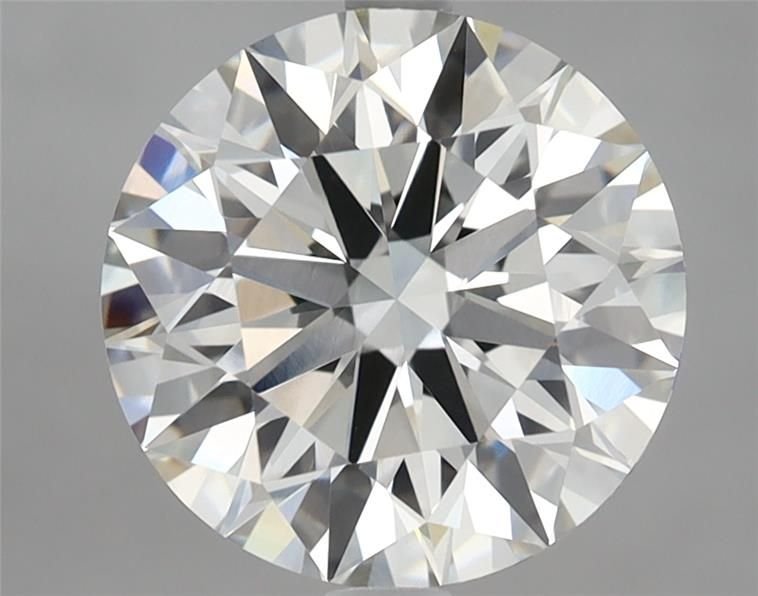 3.18ct I VVS2 Rare Carat Ideal Cut Round Lab Grown Diamond