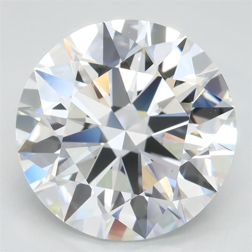 3.72ct D VVS1 Rare Carat Ideal Cut Round Lab Grown Diamond