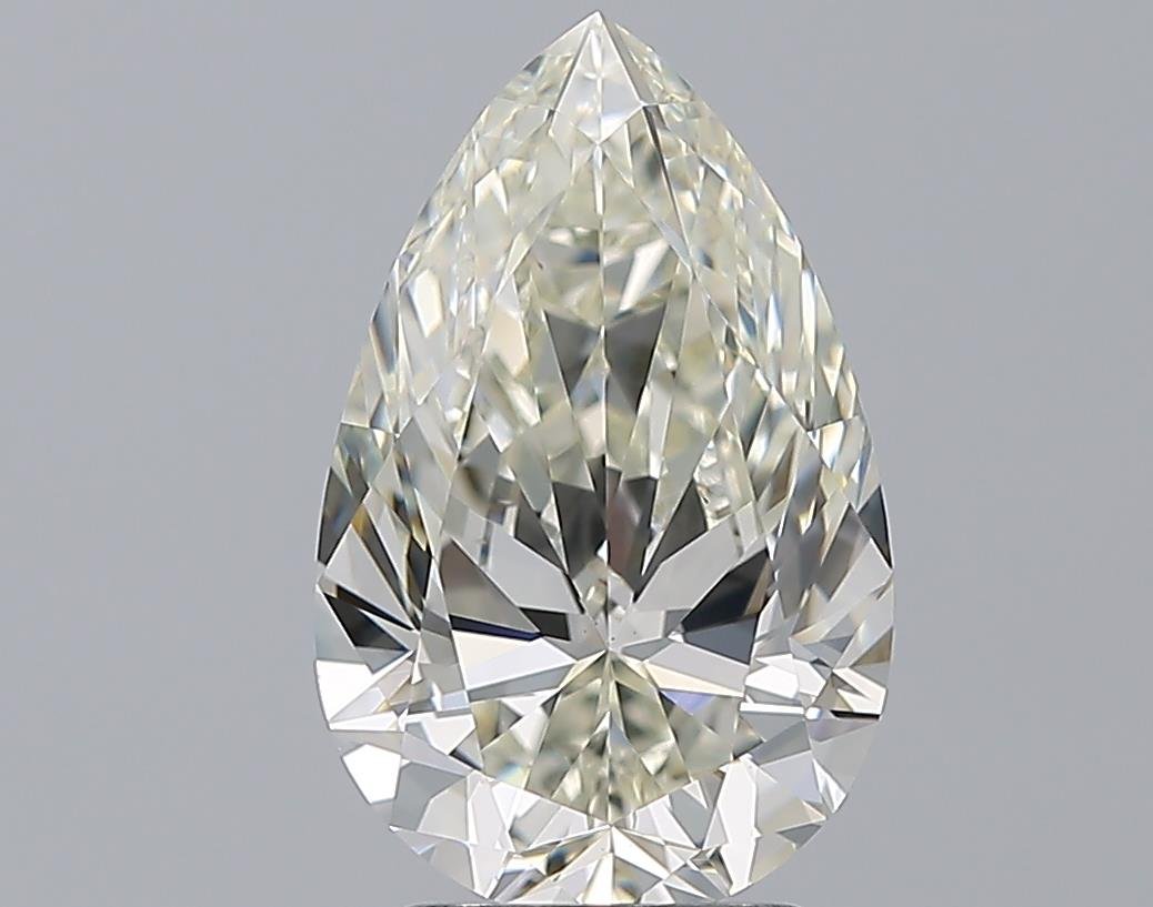 3.01ct K VS1 Excellent Cut Pear Diamond