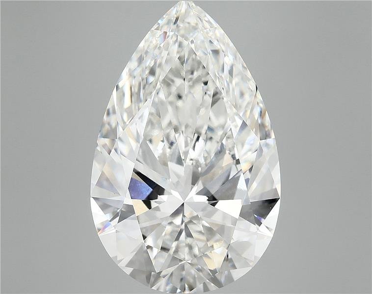 11.60ct F VVS2 Rare Carat Ideal Cut Pear Lab Grown Diamond