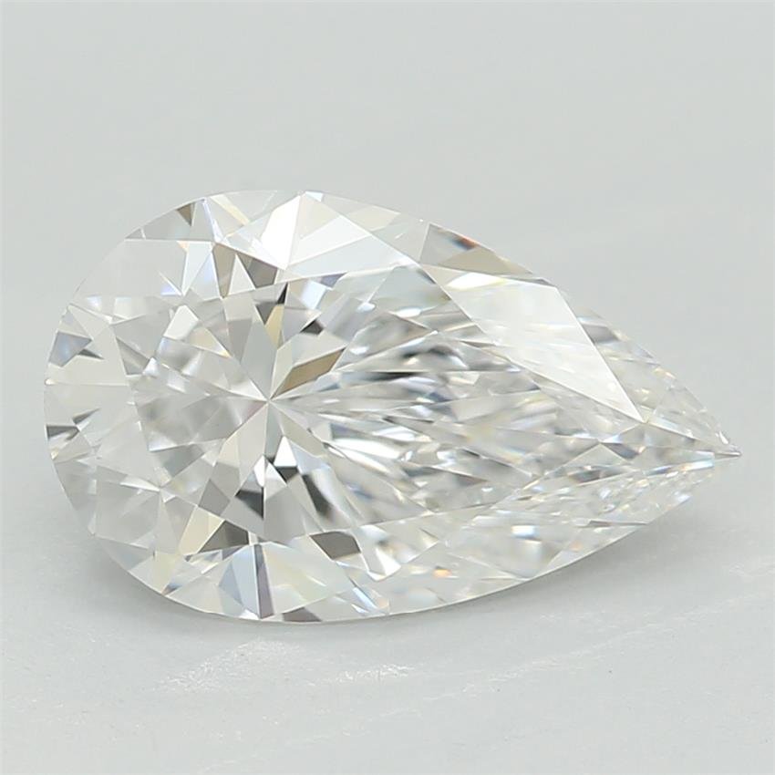 1.03ct D VVS2 Rare Carat Ideal Cut Pear Lab Grown Diamond