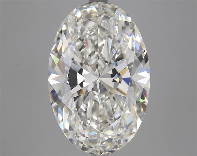 7.76ct G VS1 Rare Carat Ideal Cut Oval Lab Grown Diamond