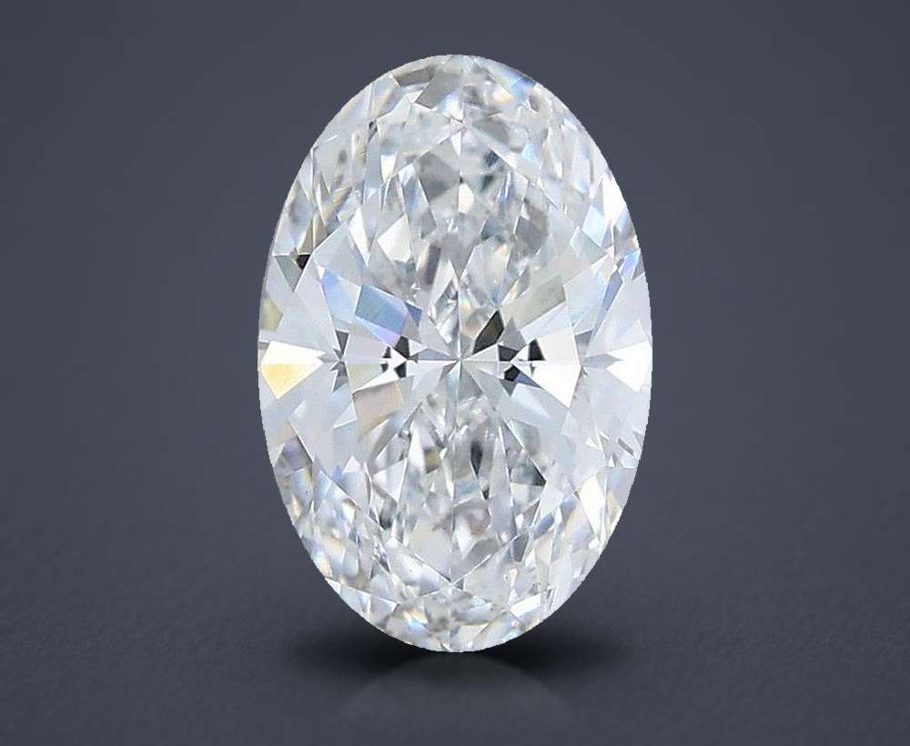0.99 Carat Oval Lab Diamond