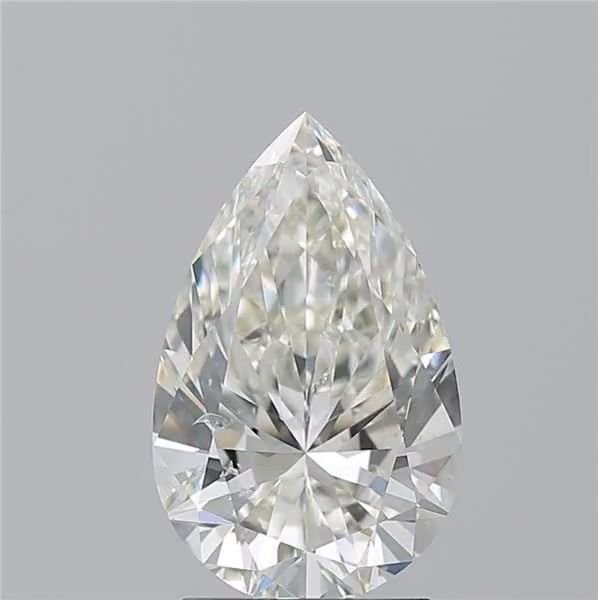 2.23ct J SI2 Rare Carat Ideal Cut Pear Diamond