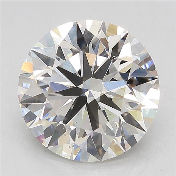 3.84ct G VS2 Rare Carat Ideal Cut Round Lab Grown Diamond