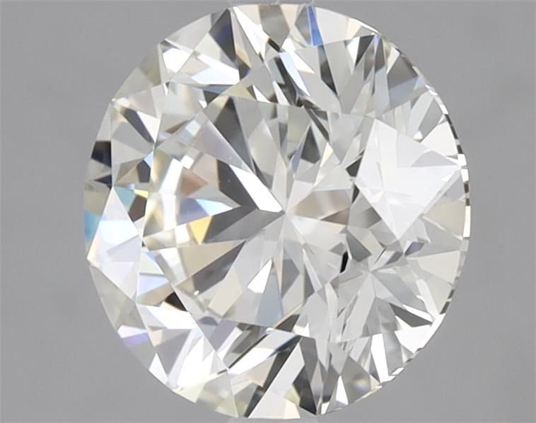 2.55ct K VS2 Rare Carat Ideal Cut Round Diamond