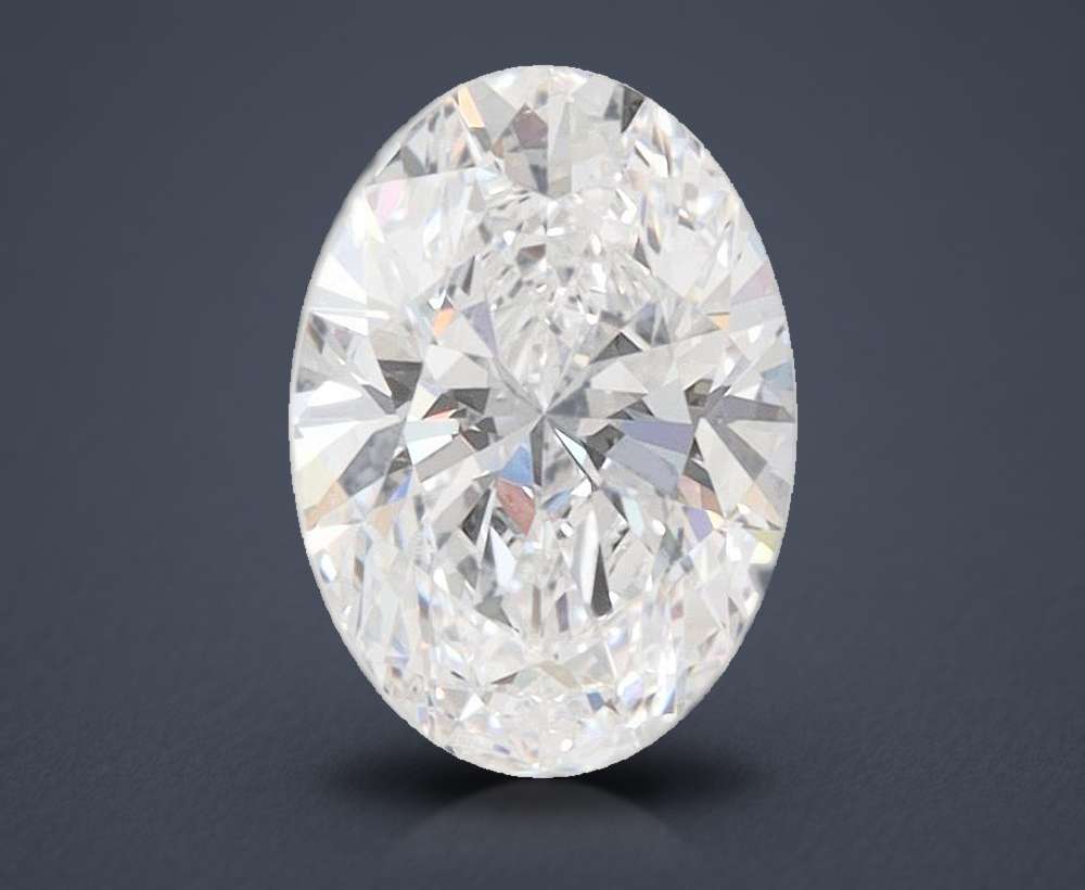 1.24 Carat Oval Lab Diamond