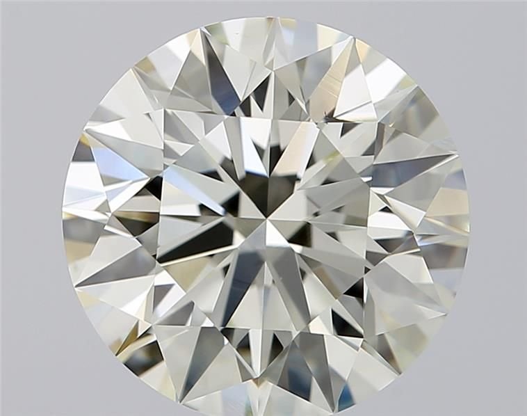 2.66ct J VS1 Rare Carat Ideal Cut Round Diamond