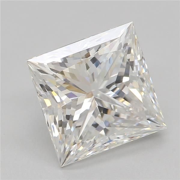 2.00ct E VS1 Rare Carat Ideal Cut Princess Lab Grown Diamond