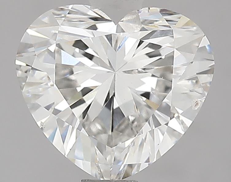 2.50ct G SI2 Rare Carat Ideal Cut Heart Lab Grown Diamond