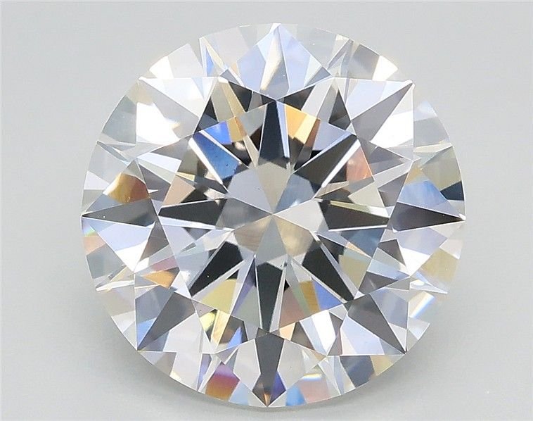 4.05ct F VS1 Excellent Cut Round Lab Grown Diamond