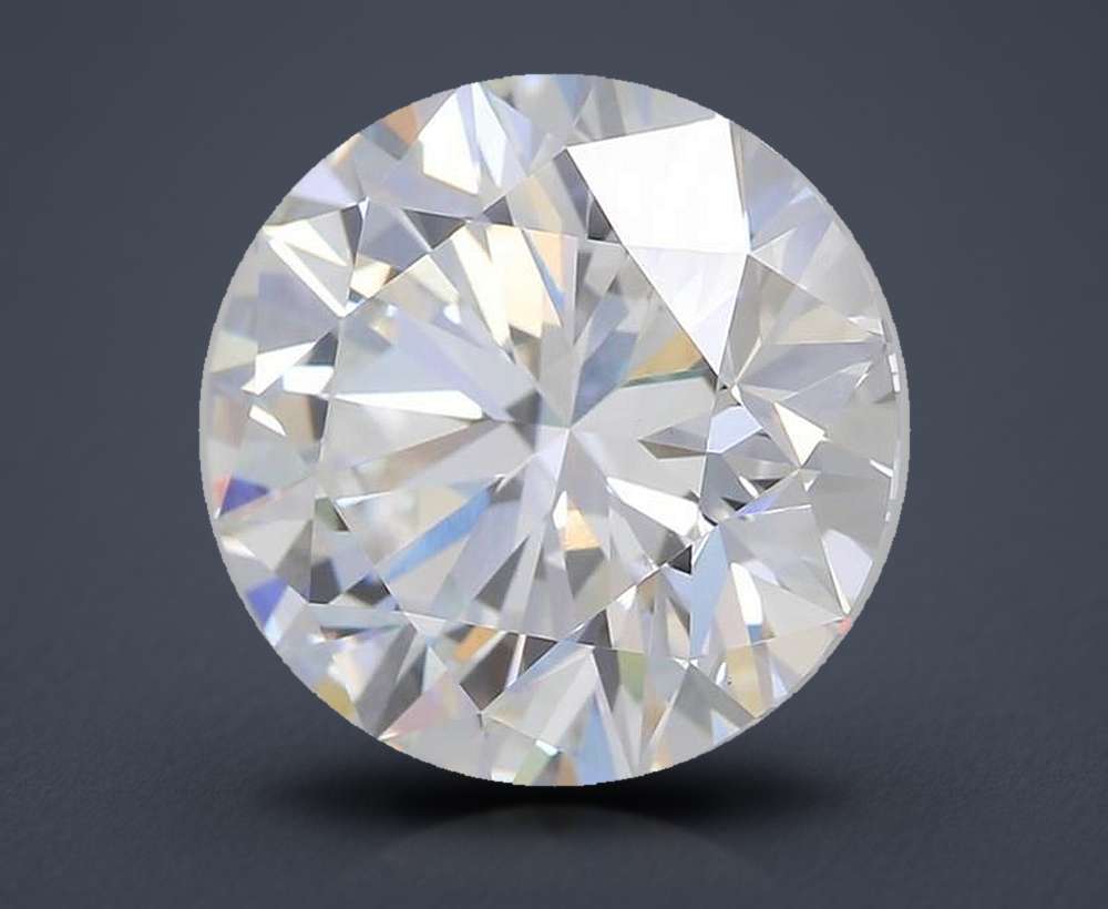 3.53 Carat Round Lab Diamond