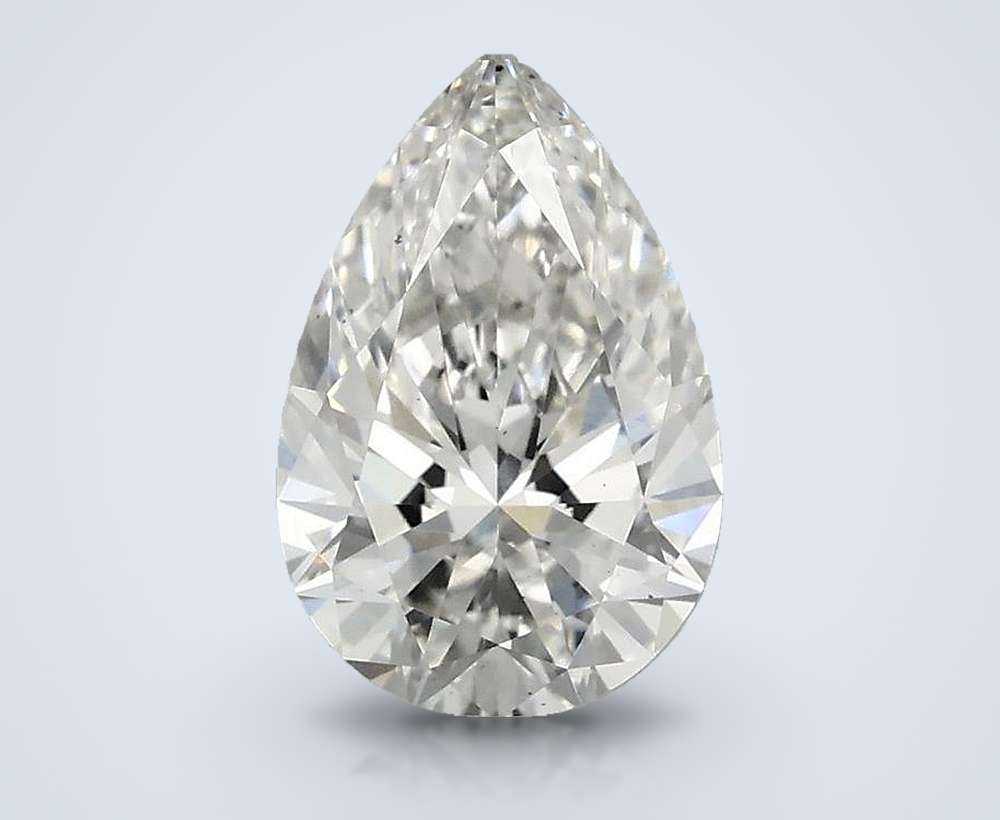 1.50 Carat Pear Lab Diamond